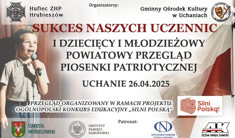 Plakat informujący 